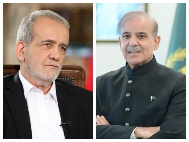 وزیراعظم شہباز شریف کی ایرانی صدر ڈاکٹر مسعود پزشکیان سے ٹیلیفونک گفتگو
