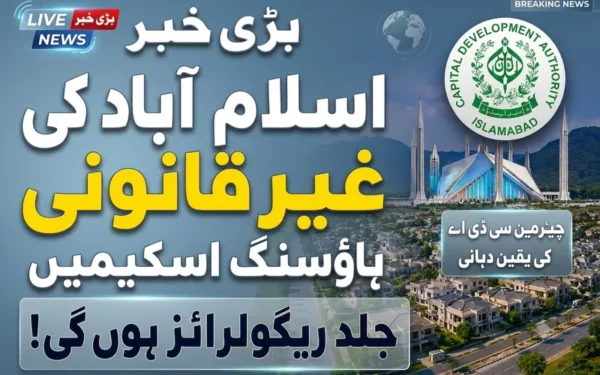 اسلام آباد کی غیر قانونی ہاؤسنگ اسکیموں کو ریگولرائز کرنے کا فیصلہ