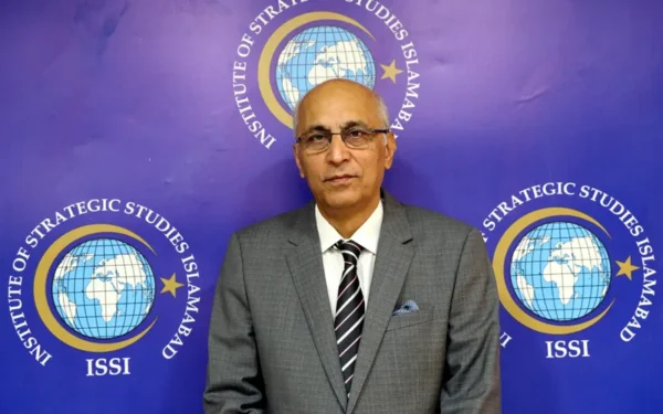 سفیر معین الحق نے انسٹی ٹیوٹ آف اسٹریٹجک اسٹڈیز کا چارج سنبھال لیا