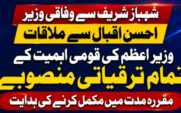 وزیراعظم شہباز شریف کی قومی ترقیاتی منصوبے مقررہ مدت میں مکمل کرنے کی ہدایت