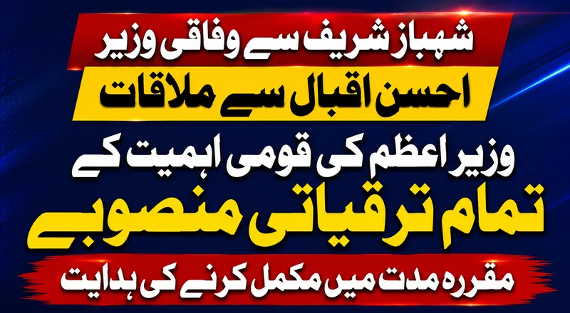 وزیراعظم شہباز شریف کی قومی ترقیاتی منصوبے مقررہ مدت میں مکمل کرنے کی ہدایت