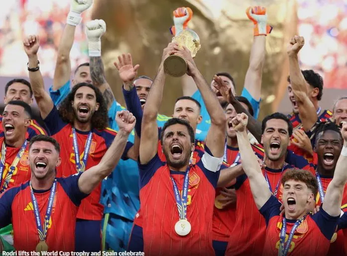 فیفا ورلڈ کپ 2026: اسپین دوسری بار عالمی چیمپئن بن گیا