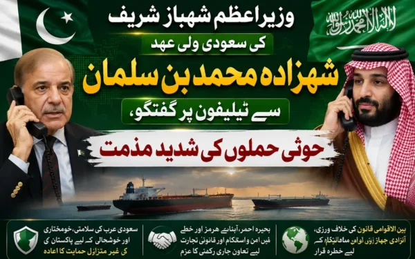 وزیراعظم شہباز شریف کی سعودی ولی عہد سے ٹیلیفون پر اہم گفتگو