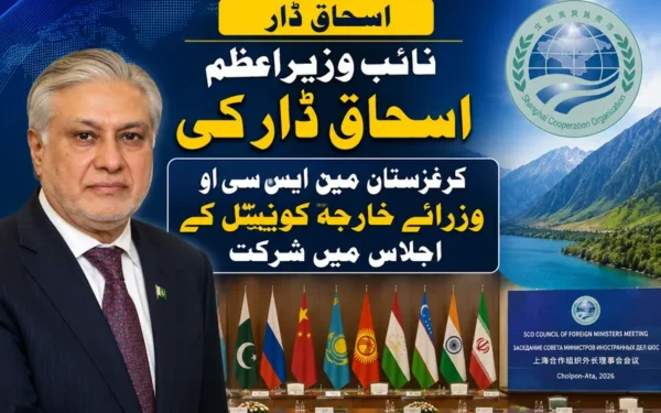 نائب وزیراعظم اسحاق ڈار کی کرغزستان میں شنگھائی تعاون تنظیم اجلاس میں شرکت