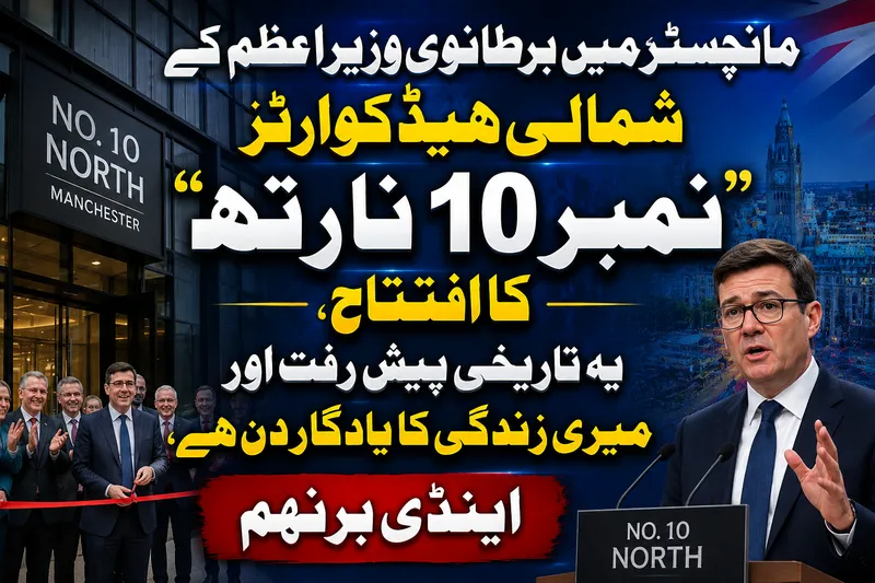 مانچسٹر میں برطانوی وزیراعظم کے شمالی ہیڈ کوارٹر کا تاریخی افتتاح (تصویر 1)