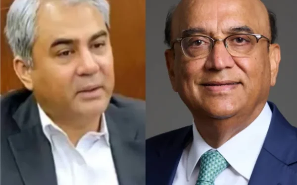 وزیر داخلہ محسن نقوی اور لارڈ ضمیر چوہدری کی ملاقات