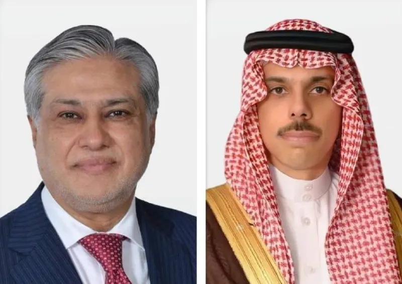 اسحاق ڈار اور سعودی وزیر خارجہ کا خطے کی صورتحال پر رابطہ