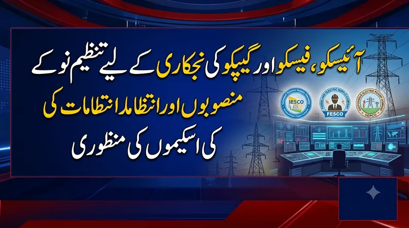 آئیسکو، فیسکو اور گیپکو کی نجکاری کے لیے اہم پیش رفت