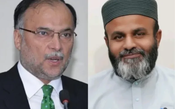 احسن اقبال اور مولانا ہدایت الرحمٰن کی گوادر ترقی پر اہم ملاقات