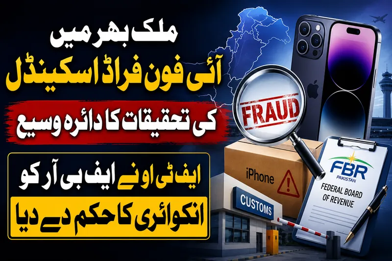 ملک بھر میں آئی فون فراڈ اسکینڈل، ایف ٹی او کی تحقیقاتی ہدایات
