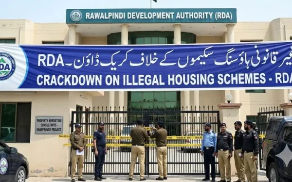 آر ڈی اے کا تیرہ غیر قانونی ہاؤسنگ سکیموں کیخلاف ایکشن
