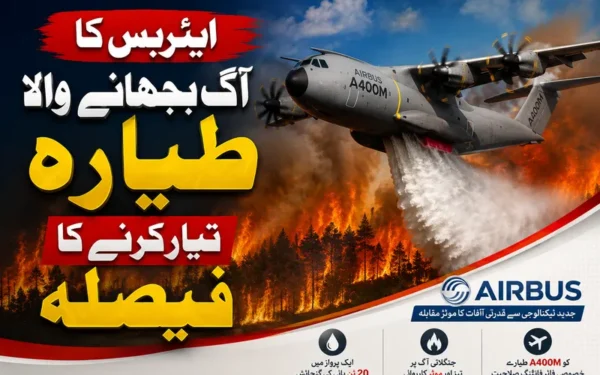 ایئربس کا آگ بجھانے والا طیارہ تیار کرنے کا فیصلہ