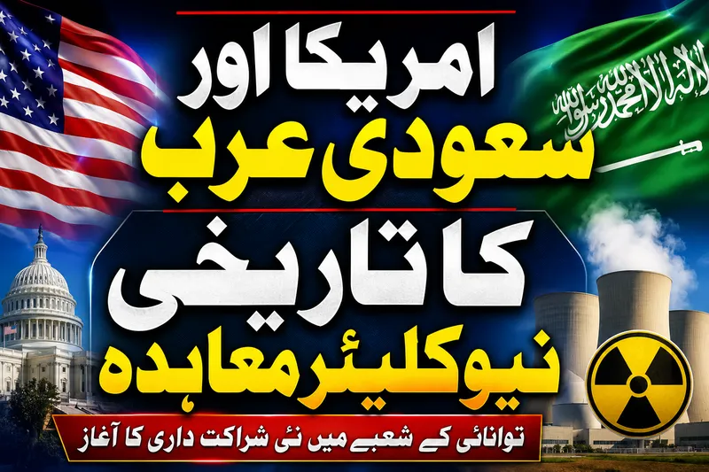 امریکہ اور سعودی عرب کے درمیان تاریخی سول جوہری تعاون معاہدہ