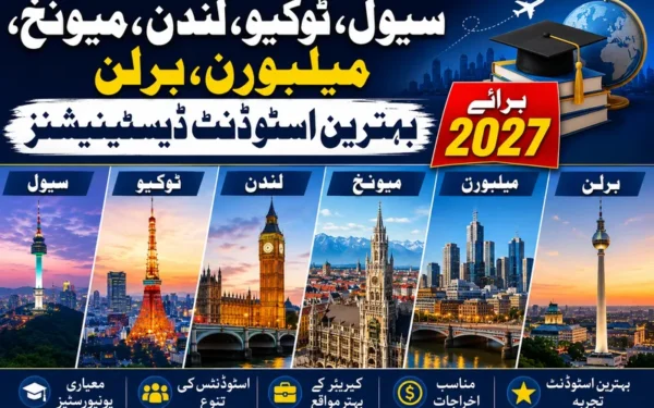 سیول، ٹوکیو اور لندن 2027 کے بہترین عالمی تعلیمی شہر قرار