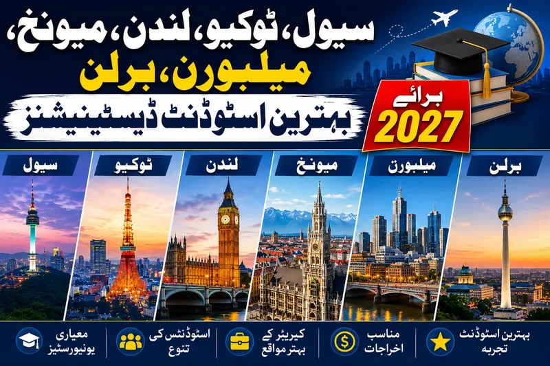 سیول، ٹوکیو اور لندن 2027 کے بہترین عالمی تعلیمی شہر قرار
