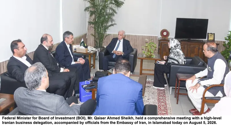 پاکستان، ایران کے درمیان تجارت اور مشترکہ سرمایہ کاری بڑھانے پر اتفاق