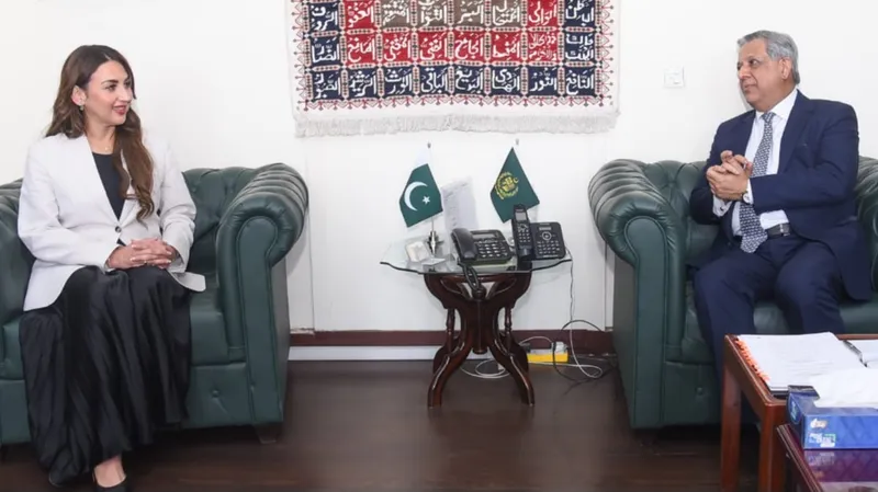 وزیر قانون اعظم نذیر تارڑ سے امریکی ناظم الامور کی ملاقات، دو طرفہ تعلقات اور علاقائی امن پر تبادلۂ خیال