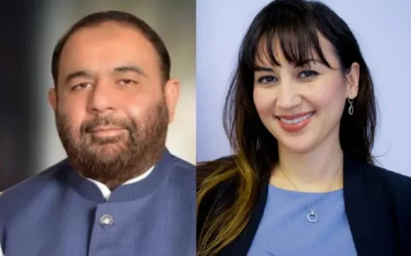 وفاقی وزیر اورنگزیب خان کھچی اور امریکی ناظم الامور کی ملاقات