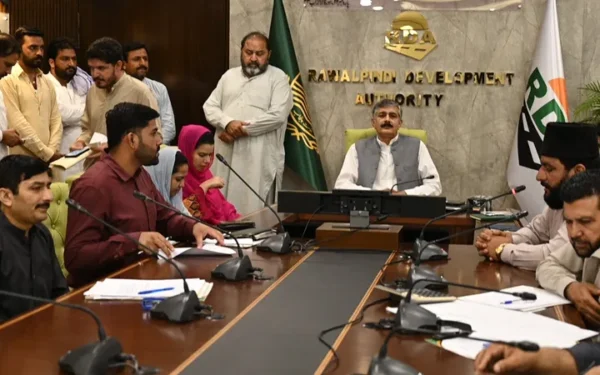 راولپنڈی ڈویلپمنٹ اتھارٹی کی جانب سے دو پارکنگ پلازوں کی نیلامی (تصویر 1)