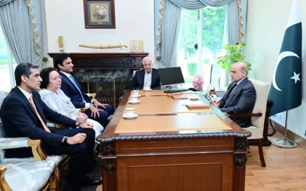 وزیراعظم شہباز شریف سے استحکام پاکستان پارٹی کے وفد کی ملاقات