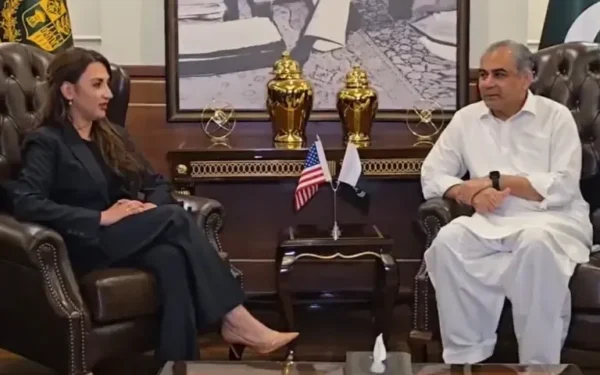 وفاقی وزیر داخلہ محسن نقوی اور امریکی سفیر کی اہم ملاقات