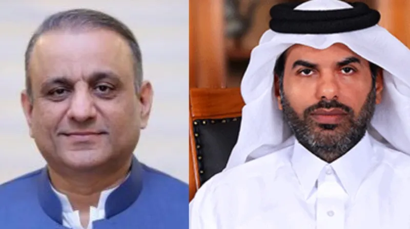 وفاقی وزیر عبدالعلیم خان سے قطری شہزادے شیخ نایف بن عید آل ثانی کی ملاقات، سرمایہ کاری میں دلچسپی کا اظہار