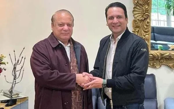 نومنتخب وزیراعظم آزاد کشمیر بیرسٹر افتخار گیلانی کی ن لیگی قیادت سے ملاقات، 100 روزہ اصلاحاتی منصوبے پر مشاورت