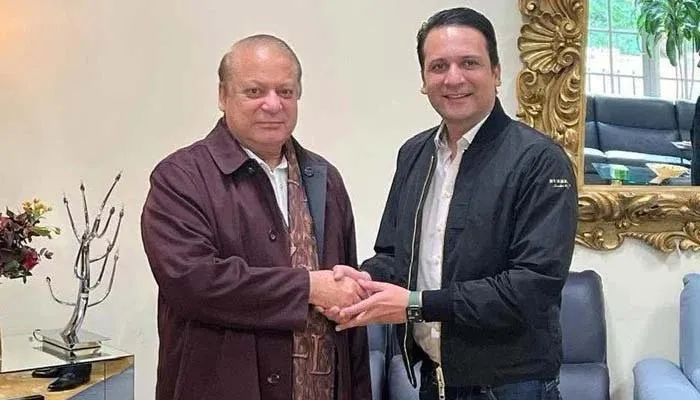 نومنتخب وزیراعظم آزاد کشمیر بیرسٹر افتخار گیلانی کی ن لیگی قیادت سے ملاقات، 100 روزہ اصلاحاتی منصوبے پر مشاورت