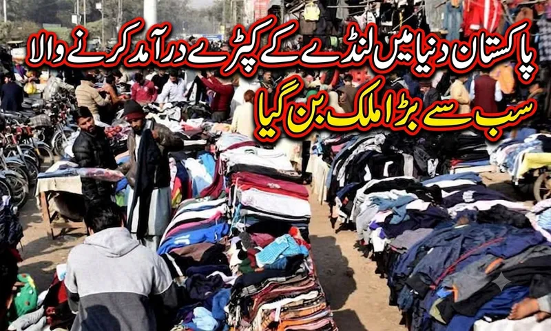 پاکستان لنڈے کے کپڑے درآمد کرنے والا سب سے بڑا ملک بن گیا