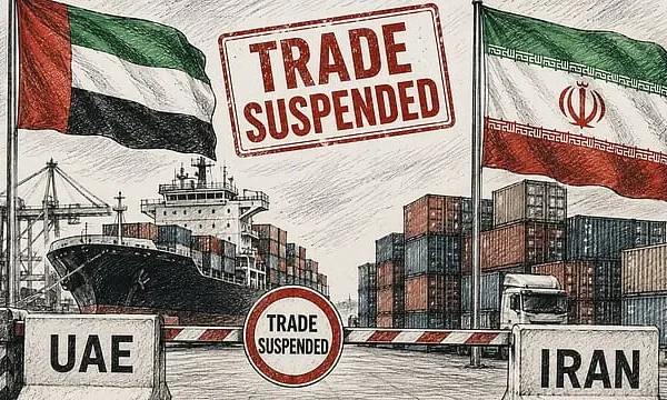 بیلسٹک میزائل حملے کے بعد یو اے ای کا ایران کے ساتھ تجارت معطل کرنے کا اعلان