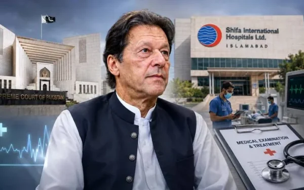 عمران خان شفا انٹرنیشنل ہسپتال سے معائنے کے بعد واپس اڈیالہ جیل منتقل