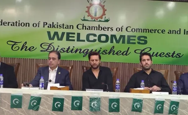 ایف پی سی سی آئی کا شاہد آفریدی فاؤنڈیشن کے ساتھ مکمل تعاون کا عزم