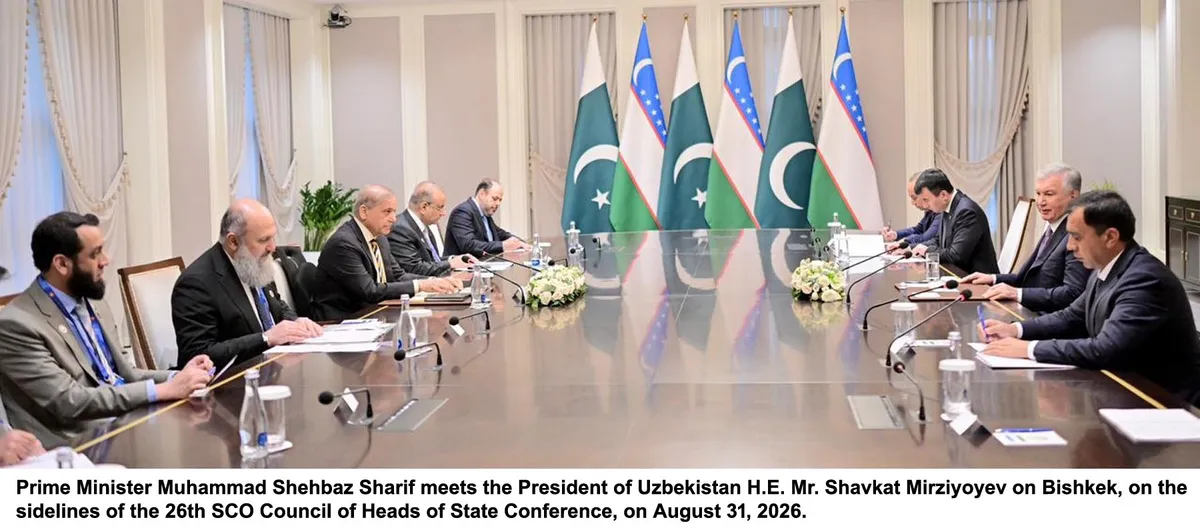 ازبک صدر شوکت مرزیایوف سے انتہائی مفید اور نتیجہ خیز ملاقات ہوئی، وزیراعظم شہباز شریف (تصویر 2)
