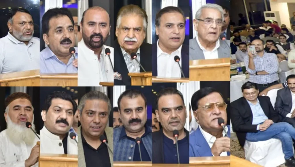 تاجر برادری مسائل کے حل، کاروباری سرگرمیوں کے فروغ کے لیے فاؤنڈر گروپ کے امیدواروں کو کامیاب بنائے، چیئرمین طارق صادق (تصویر 1)