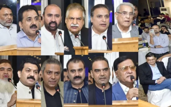 تاجر برادری مسائل کے حل، کاروباری سرگرمیوں کے فروغ کے لیے فاؤنڈر گروپ کے امیدواروں کو کامیاب بنائے، چیئرمین طارق صادق (تصویر 1)