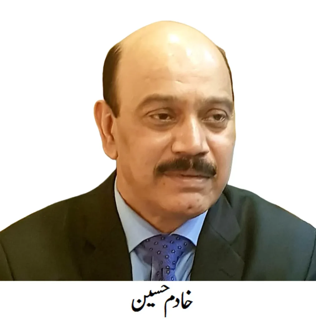 لاہور چیمبر آف کامرس اینڈ انڈسٹری کے نائب صدر چودھری خادم حسین معاشی پالیسیوں پر بات کرتے ہوئے